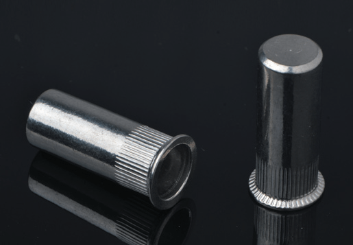 Edelstahl Counterunk Head Knurled Body Rivet Nuts geschlossener Endtyp geschlossen